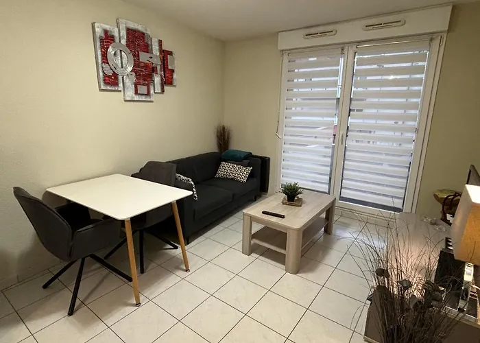 F2 Renove Lumineux Dans Residence Avec Balcon Et Parking